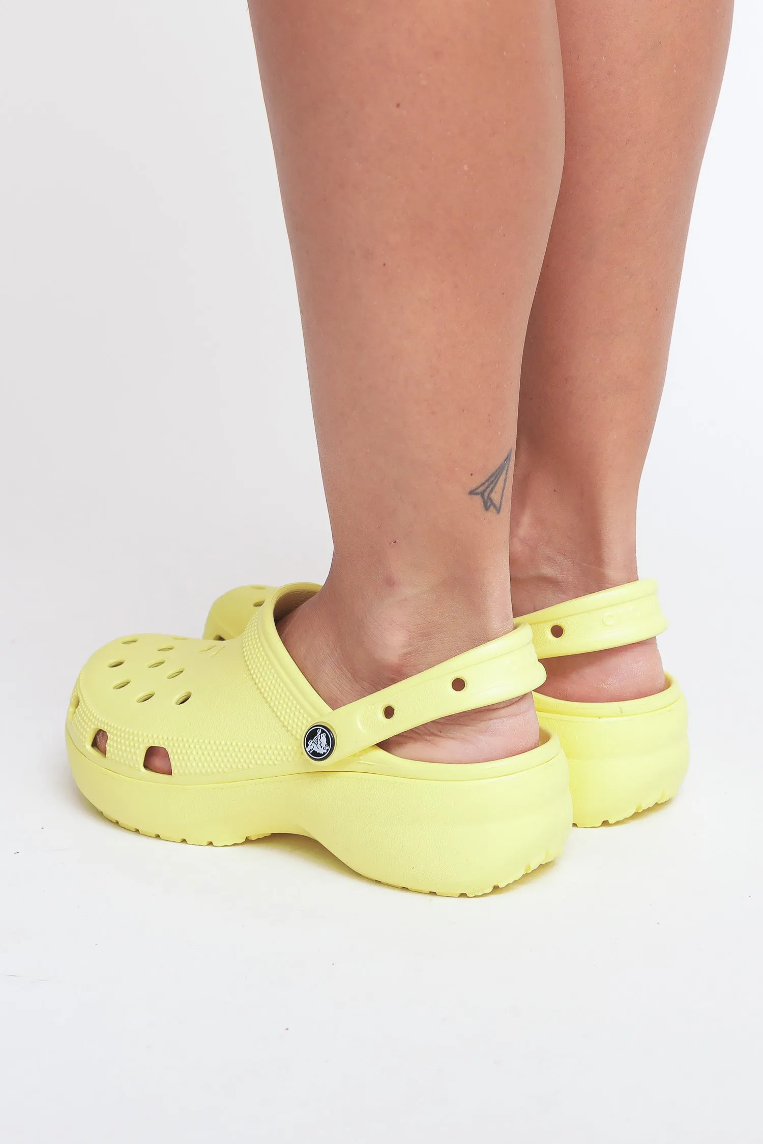 Classic Platform Clog - Banana