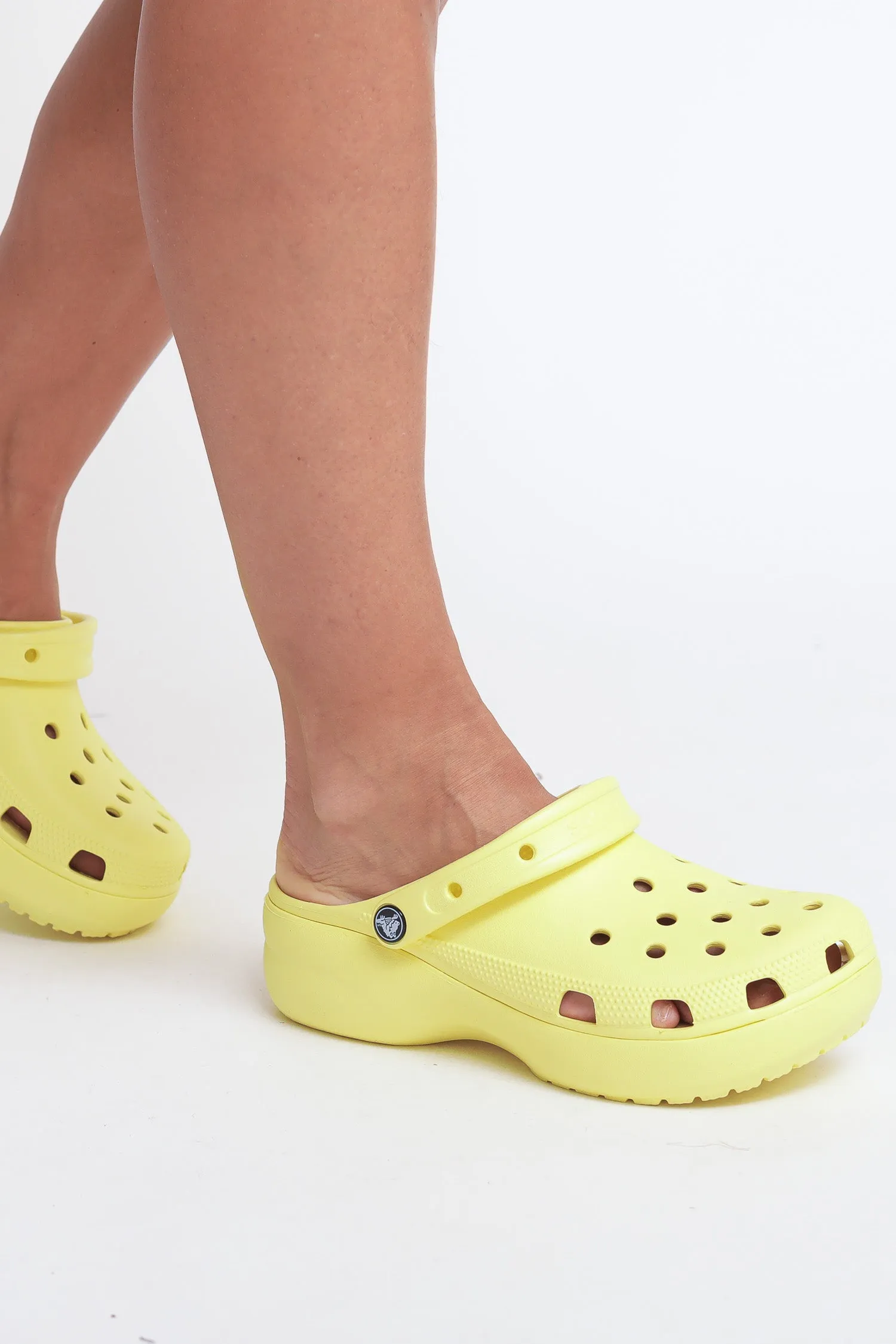 Classic Platform Clog - Banana