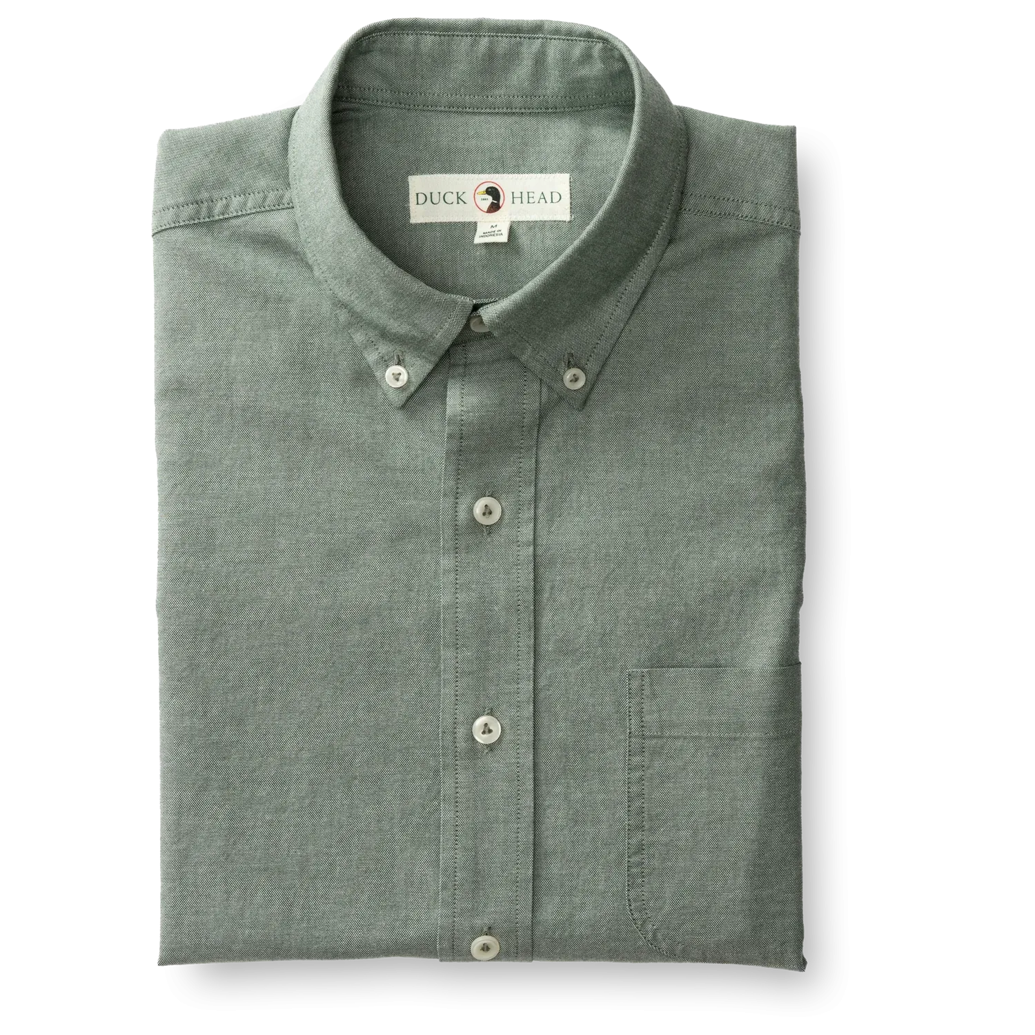 Cotton Oxford Sport Shirt CILANTRO