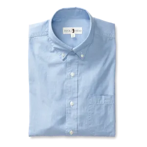 Cotton Oxford Sport Shirt Morris Solid BLUE