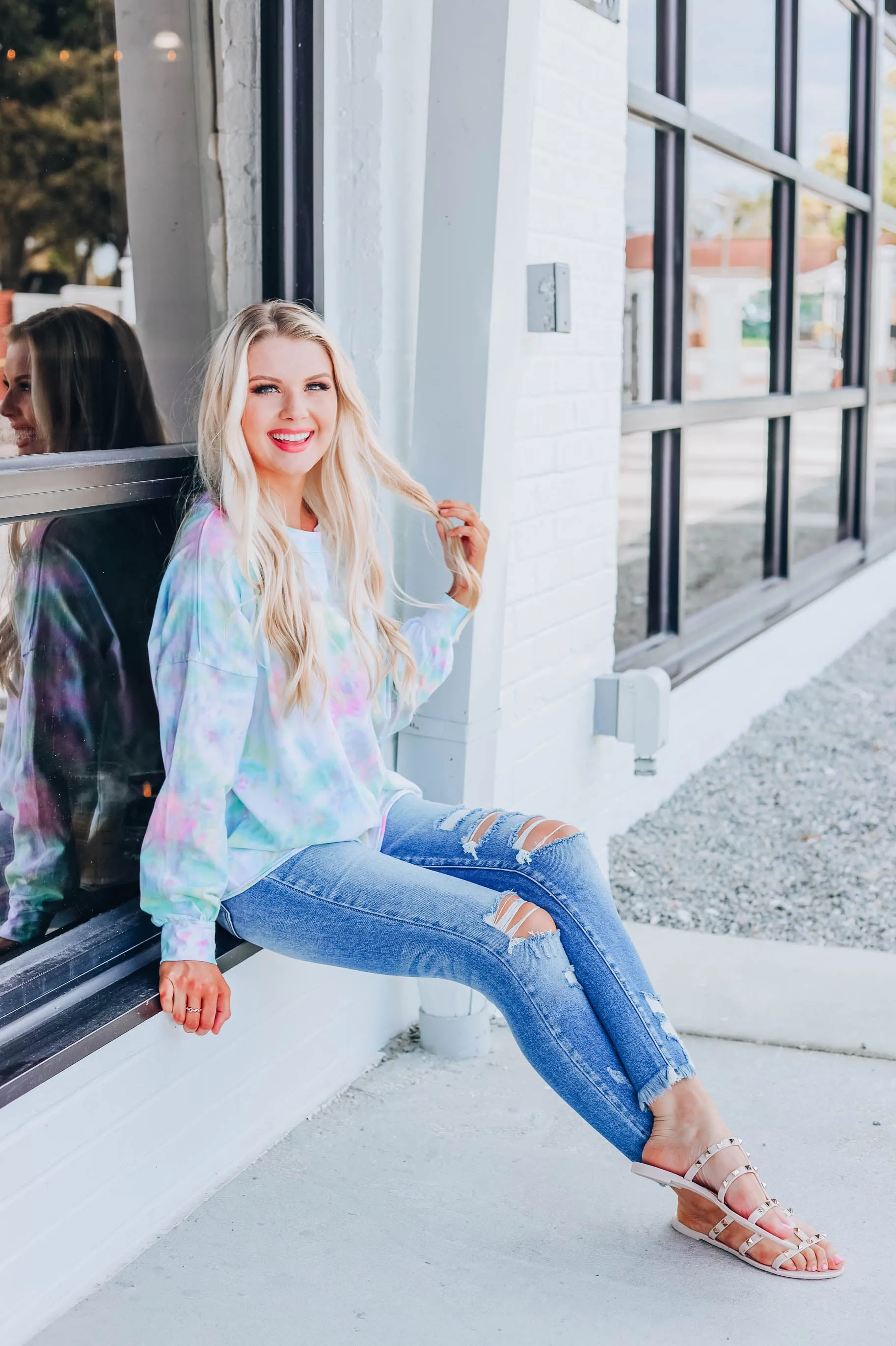 Creative Creation Tie Dye Top