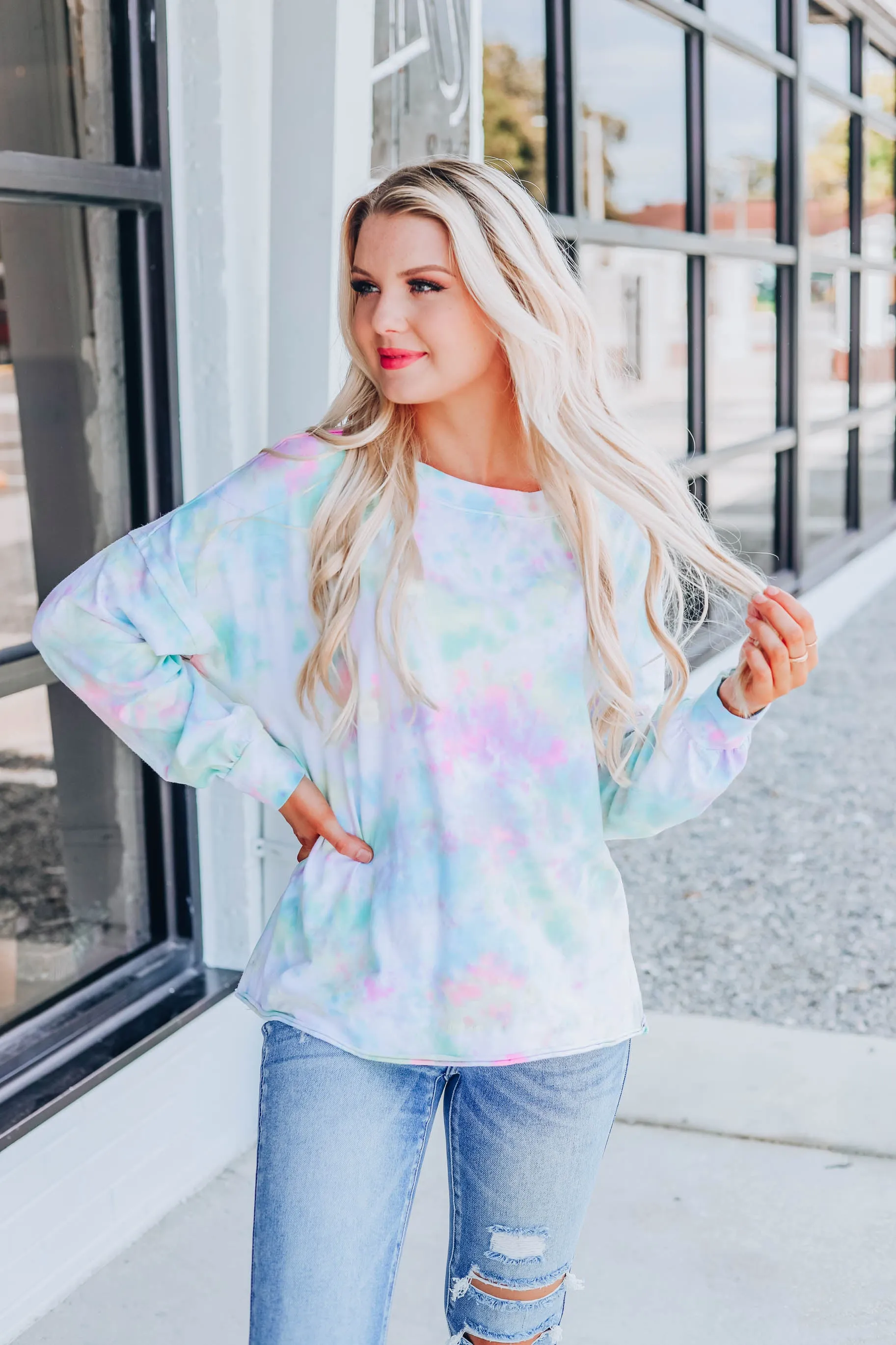Creative Creation Tie Dye Top