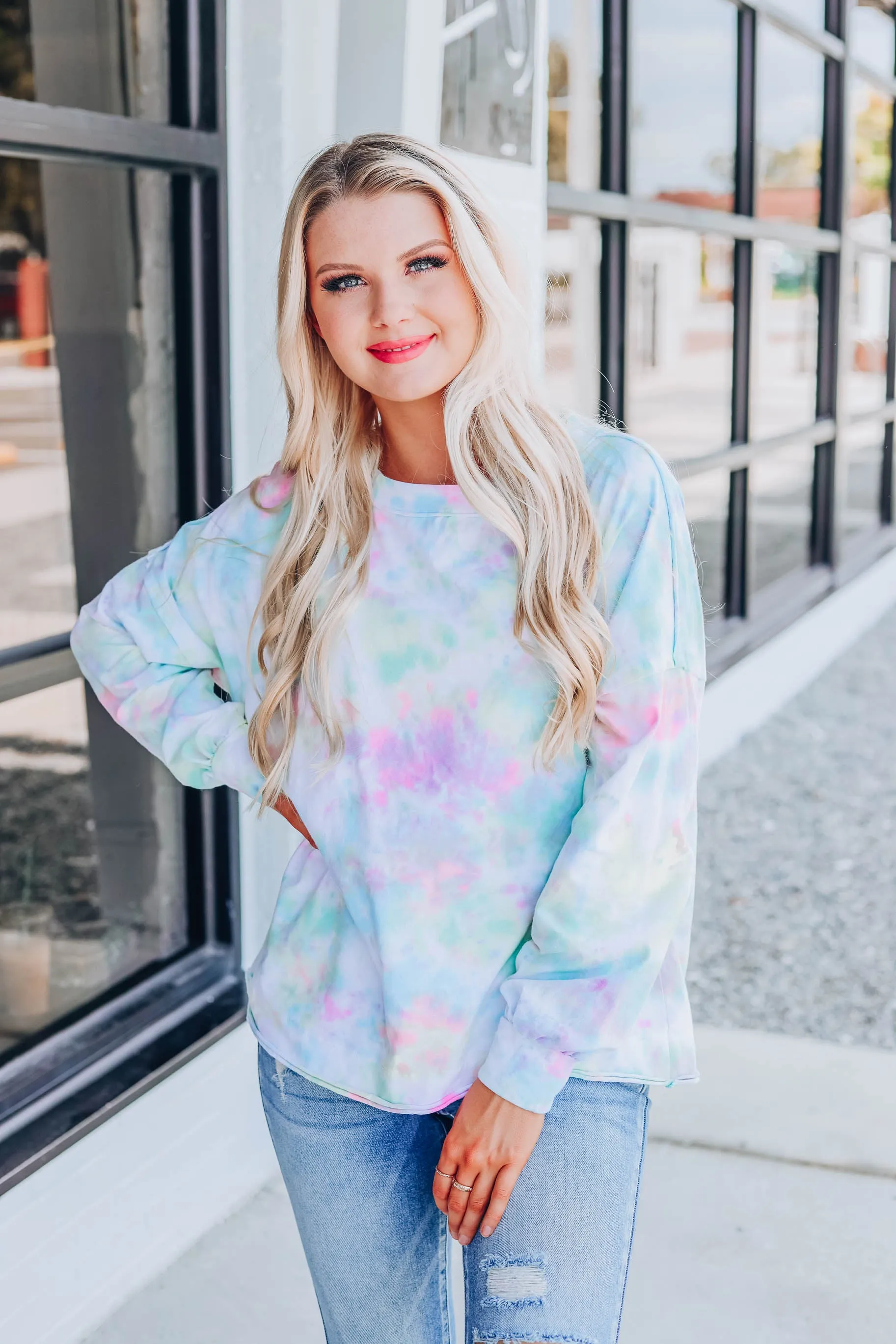 Creative Creation Tie Dye Top