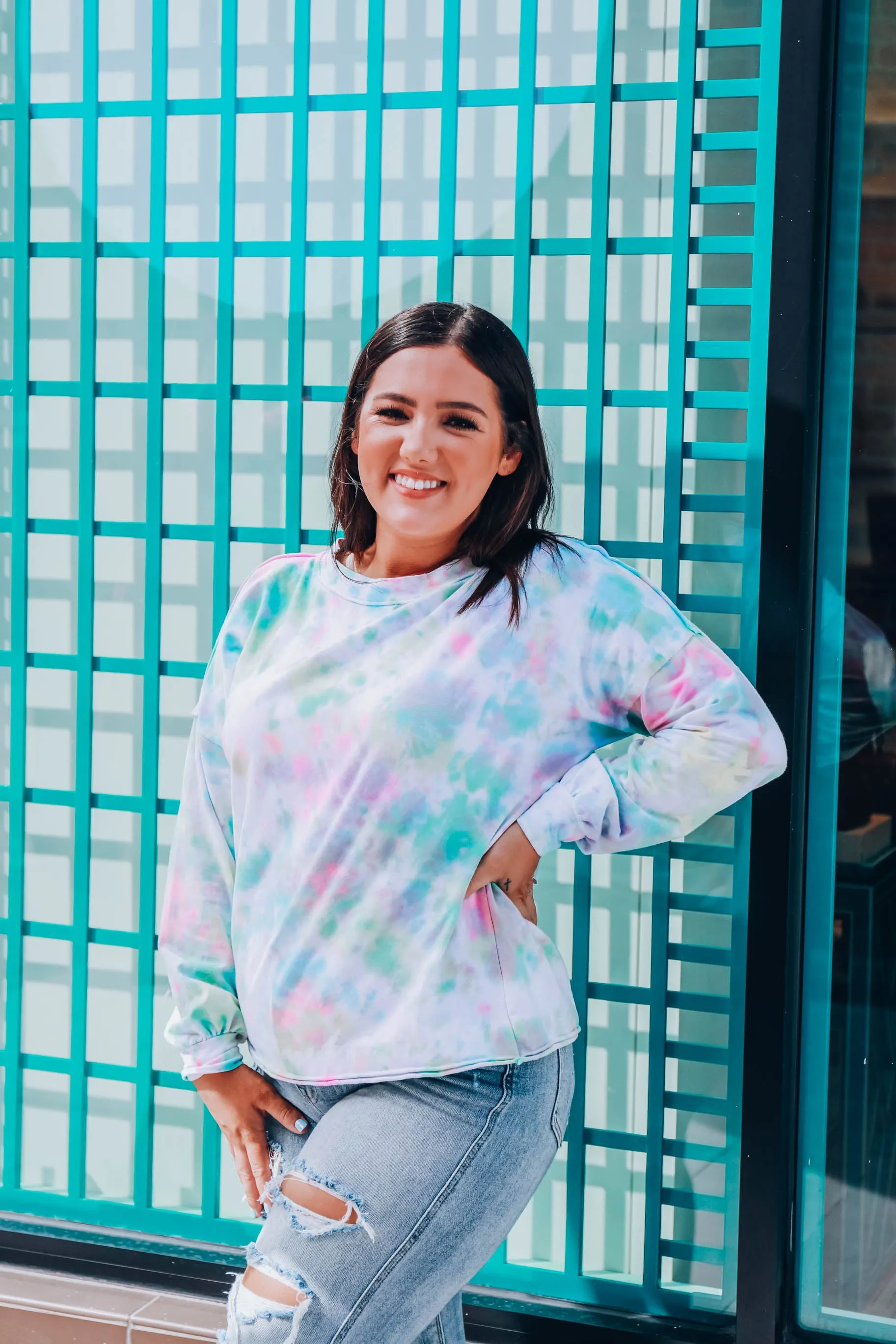 Creative Creation Tie Dye Top