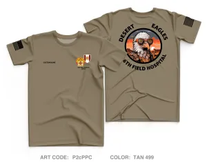 CUSTOM 586th Field Hospital Core Men's SS Performance Tee - P2cPPC