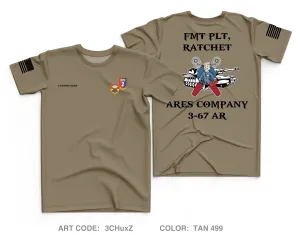 Custom A CO. 3-67 AR Core Men's SS Performance Tee - 3CHuxZ