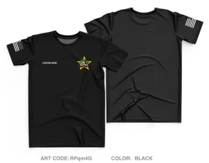 CUSTOM Tampa Recruiting Battalion, 2 RB, USAREC Core Men's SS Performance Tee - RPqm4G