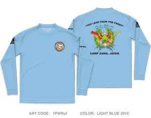 CUSTOM USARJ Sergeant Audie Murphy Club Core Men's LS Performance Tee - 7PWRuf