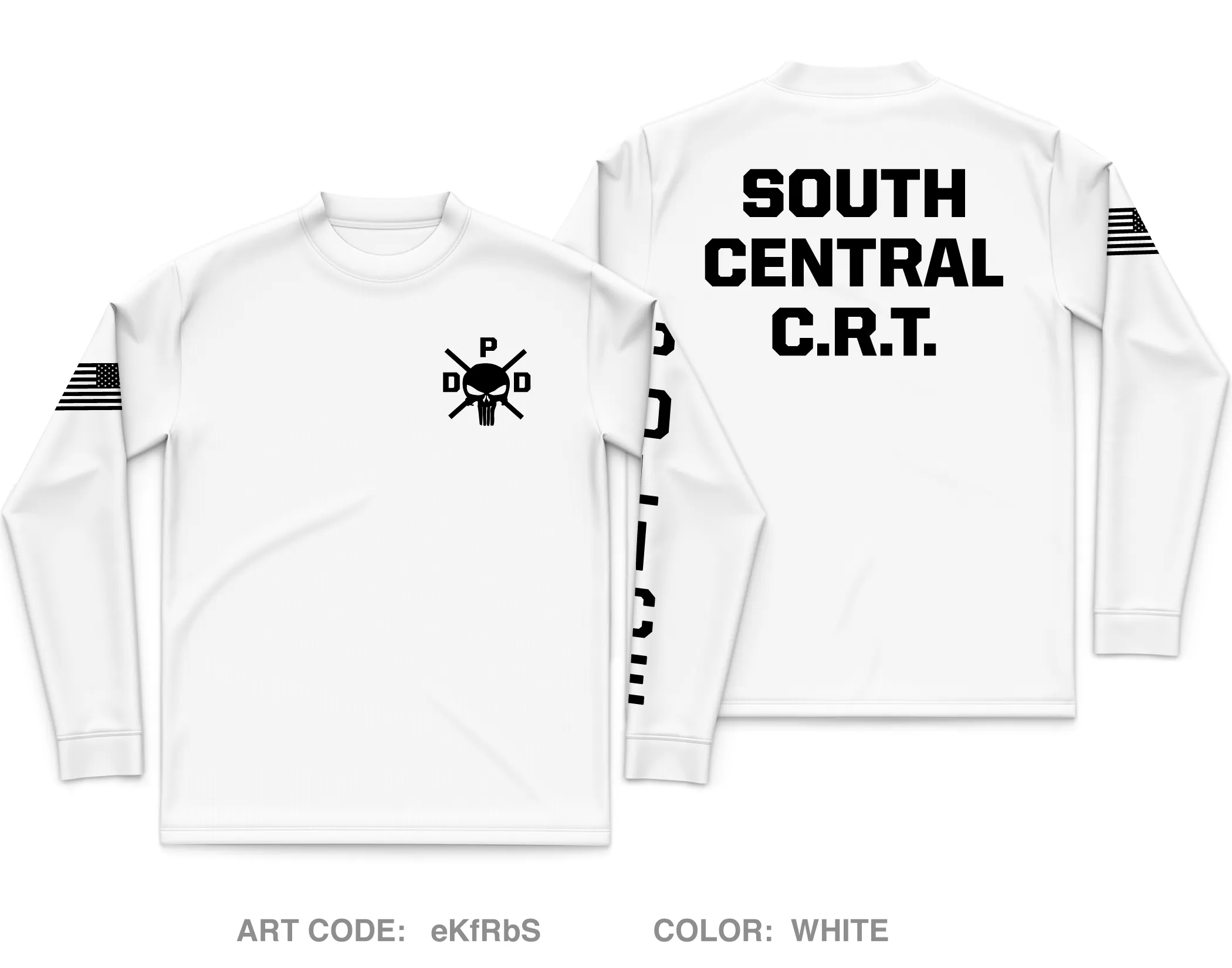 Dallas PD Store 1 Core Men's LS Performance Tee - eKfRbS