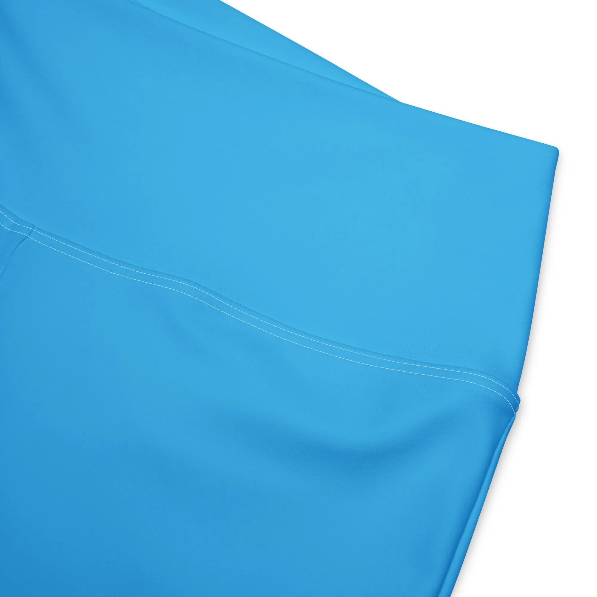 Deep Sky Blue Flare Leggings