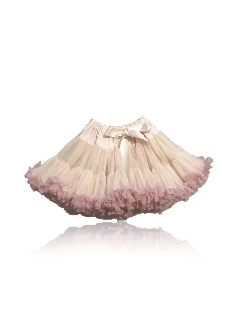 DOLLY BY LE PETIT TOM ® BRIGITTE BARDOT PETTISKIRT CREAM DUSTY PINK