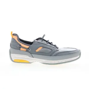 Dunham Captain Sport Mens Gray Extra Wide 4E Loafers & Slip Ons Boat Shoes