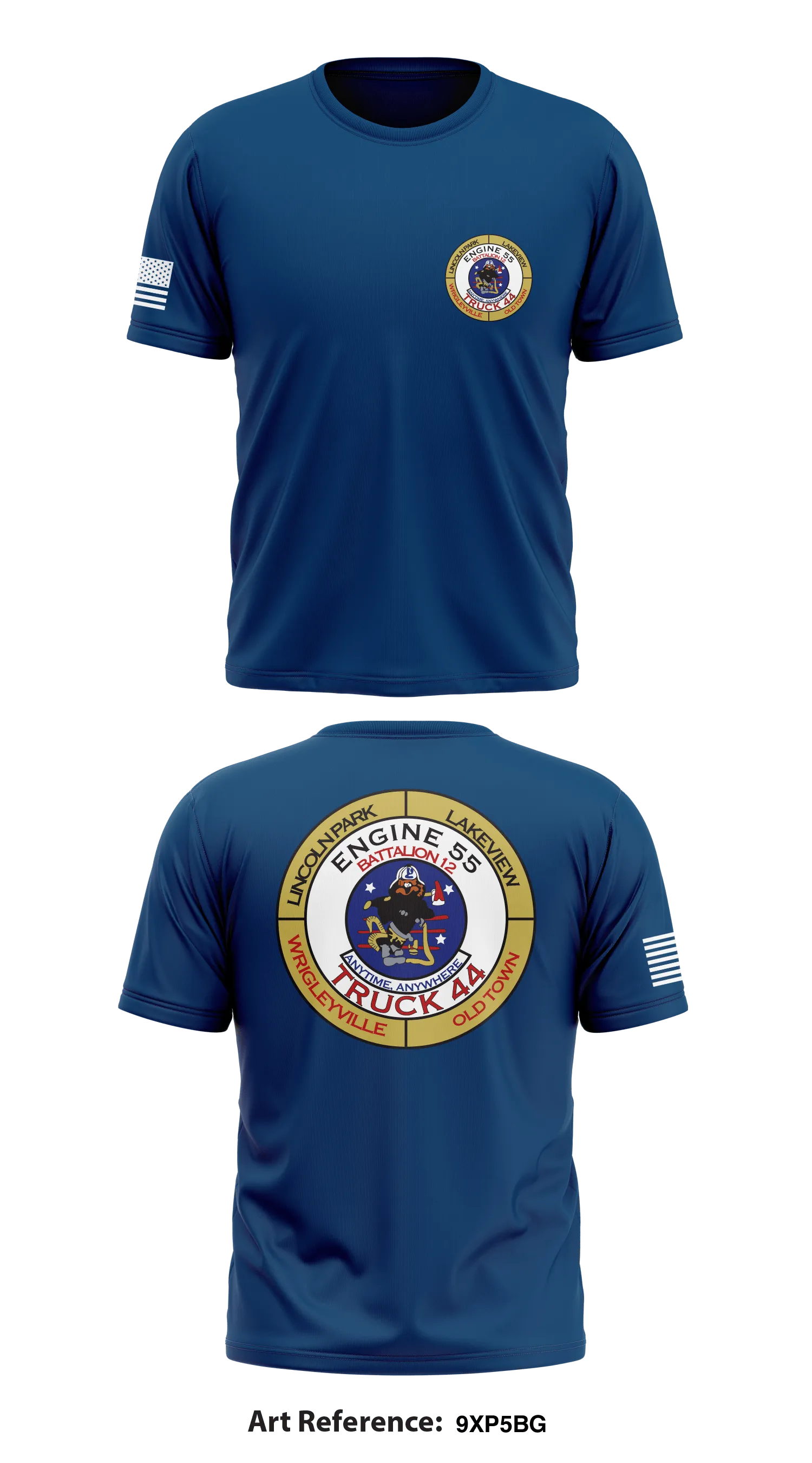E55/T44/BC-12 Store 1 Core Men's SS Performance Tee - 9Xp5Bg