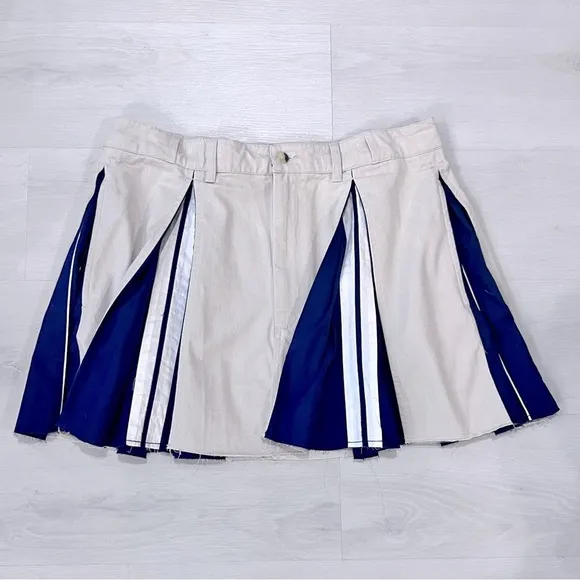 Free People Hannah Sporty Mini Skirt Pleated large