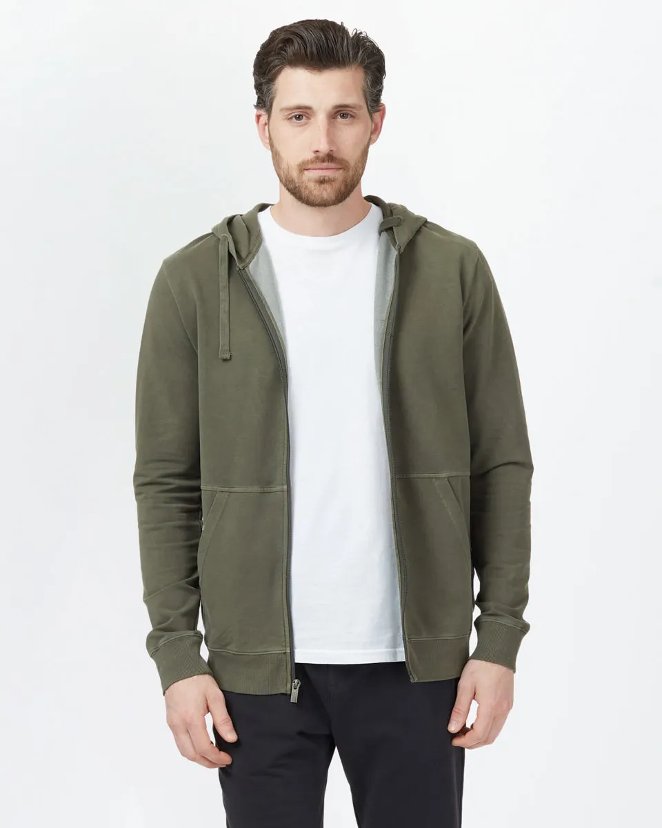 French Terry Zip Hoodie