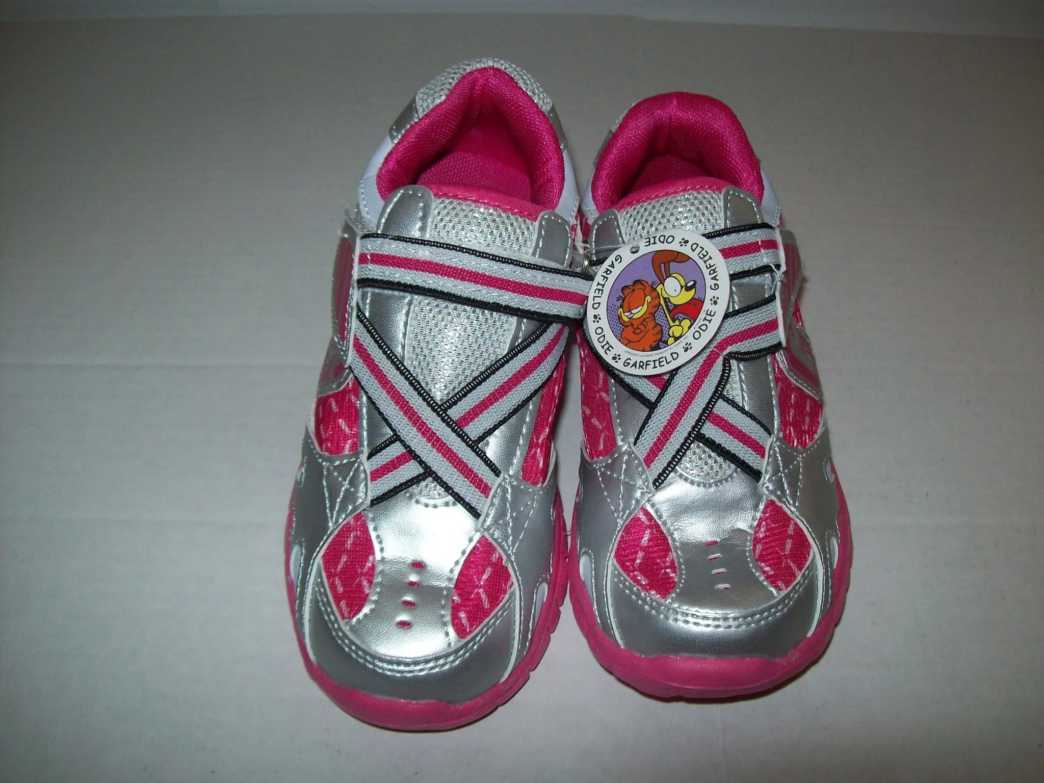 Garfield Sneakers Silver and Pink
