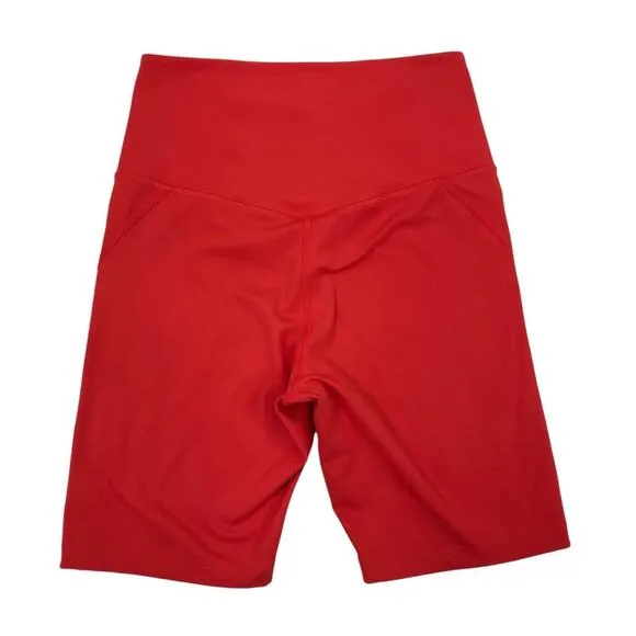 GIRLFRIEND COLLECTIVE Bike Short Women S Blood Orange Sporty Athletic Outdoor