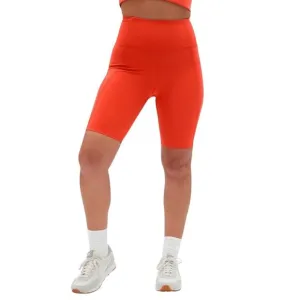 GIRLFRIEND COLLECTIVE Bike Short Women S Blood Orange Sporty Athletic Outdoor