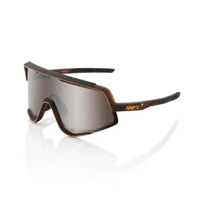 GLENDALE - Matte Translucent Brown Fade - HiPER Silver Mirror Lens
