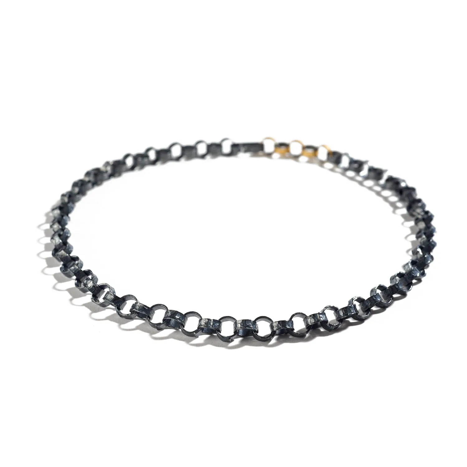 Hammered Link Chain