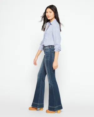 Hannah High Rise Flare w/ Wide Hem 34" inseam