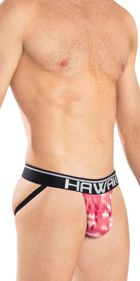 Hawai 42052 Assorted Colors Jockstrap Red