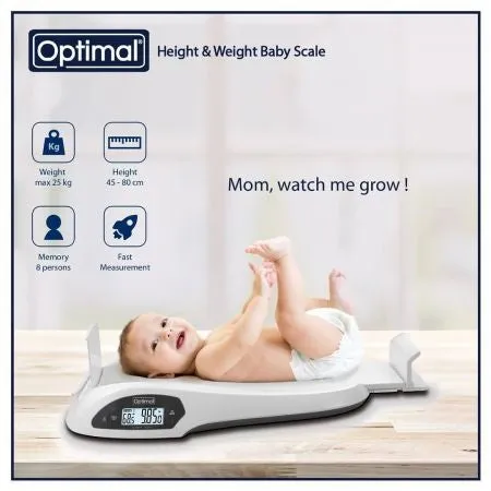 Height And Weight Digital Baby Scale