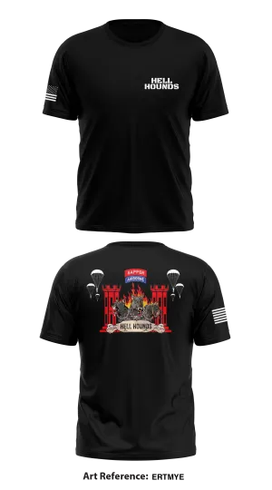 Hell Hounds  Core Men's SS Performance Tee - ErTMYe