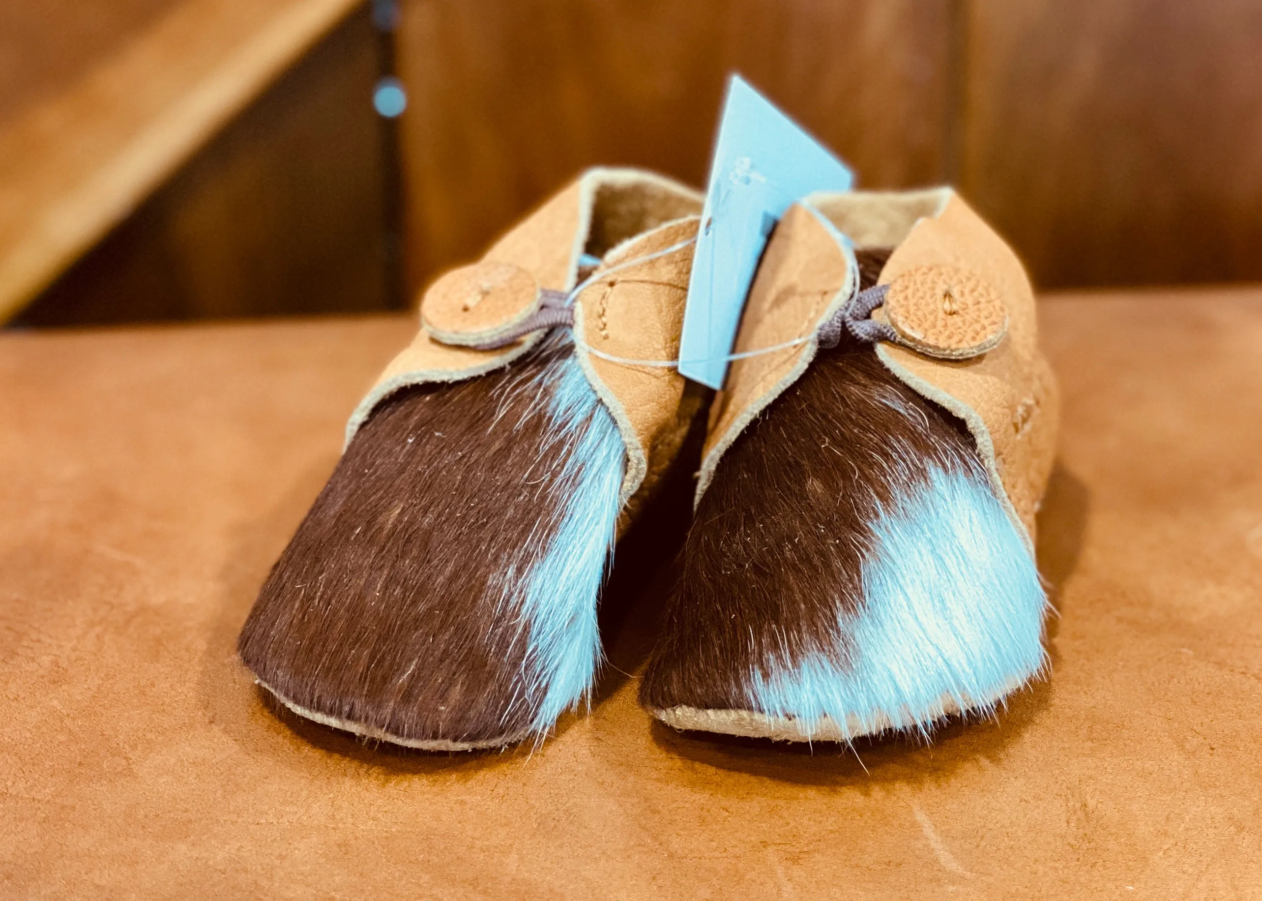 Hide Baby Booties