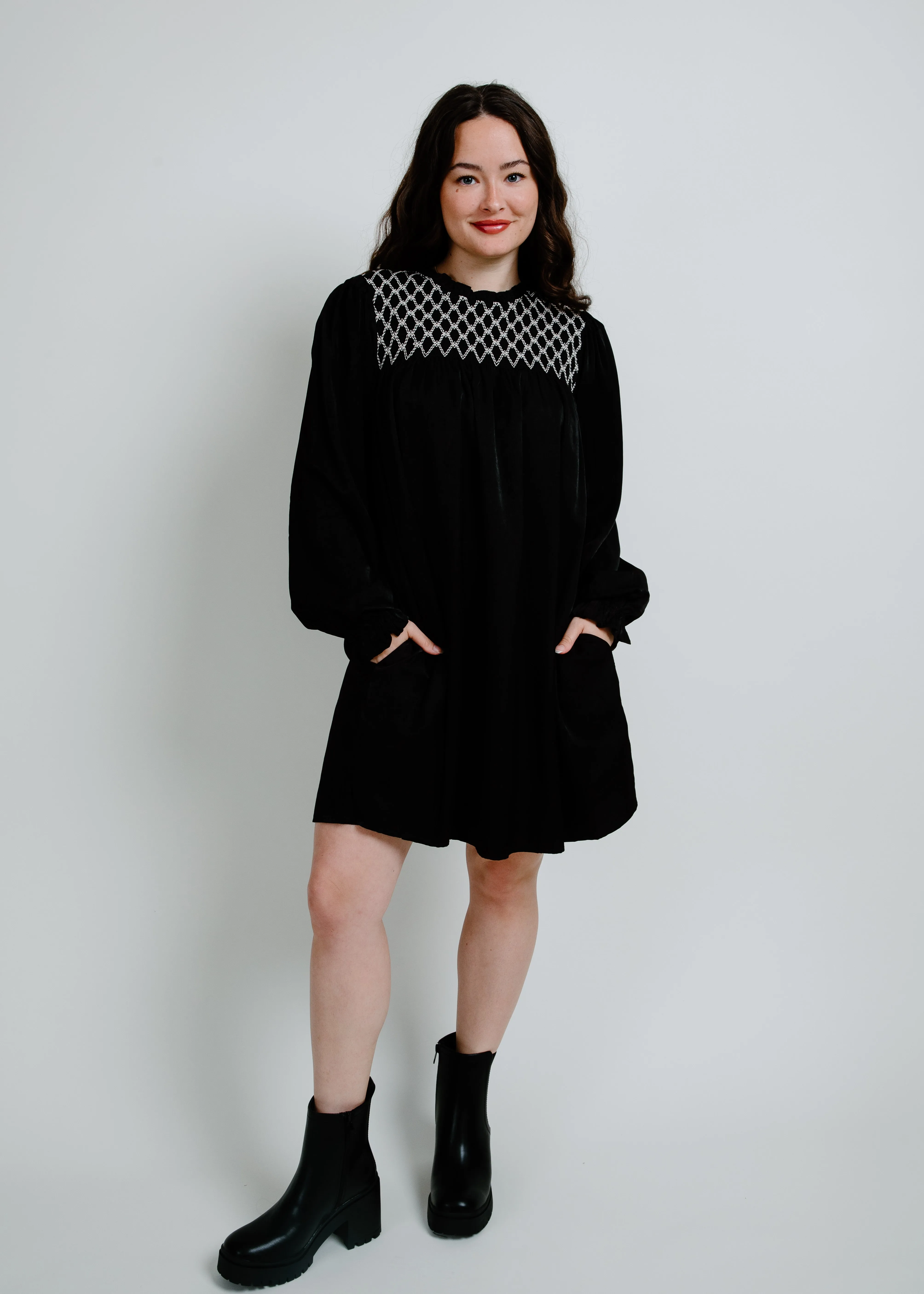 Honeycomb Mini Dress