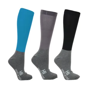 Hy Sport Active Horse Riding Socks (Pack of 3)