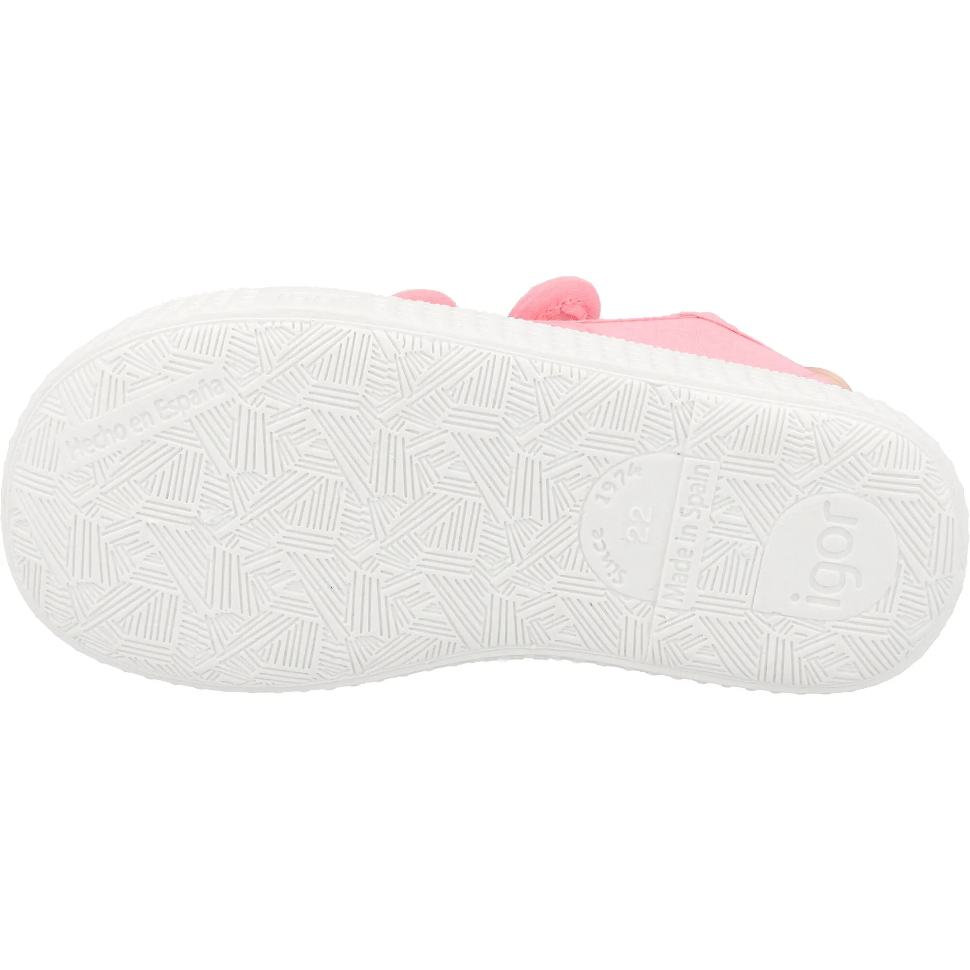 Igor Berri V Pink Canvas Sneakers