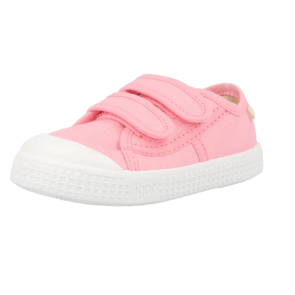 Igor Berri V Pink Canvas Sneakers