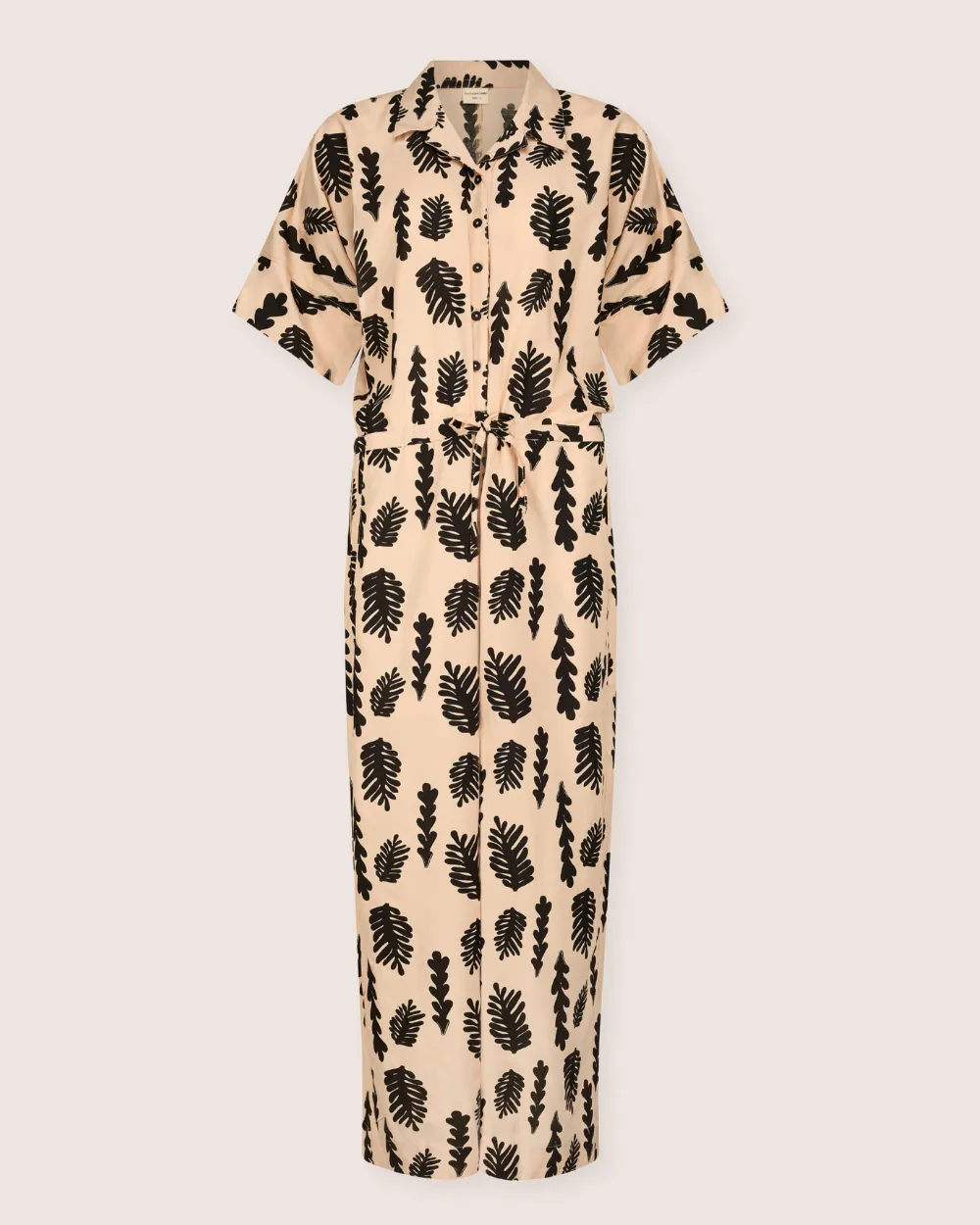 Iris Seaweed Print Jumpsuit