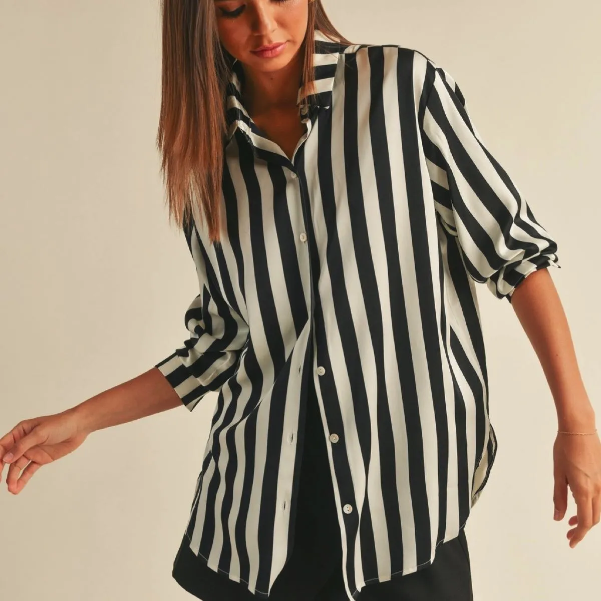 Jackie Striped Top
