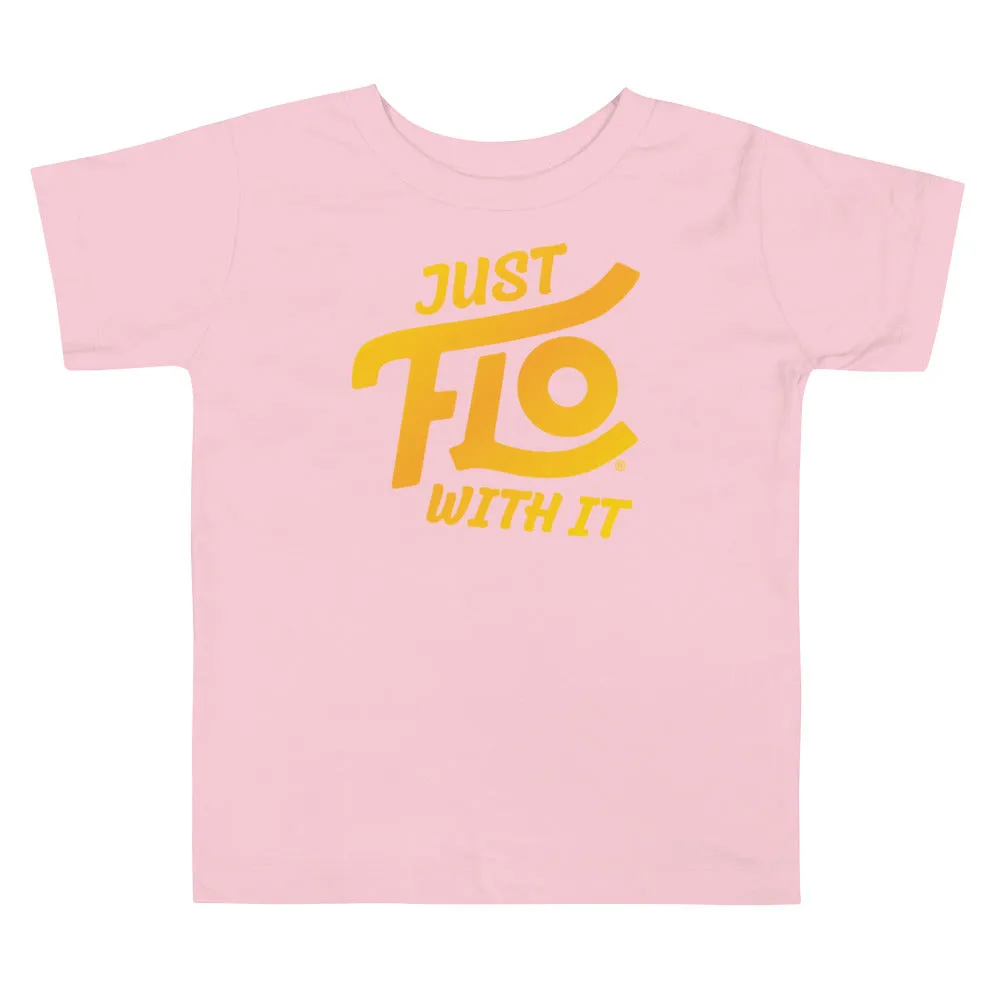 Just FLO With It Toddler Tee (Gold Edition)