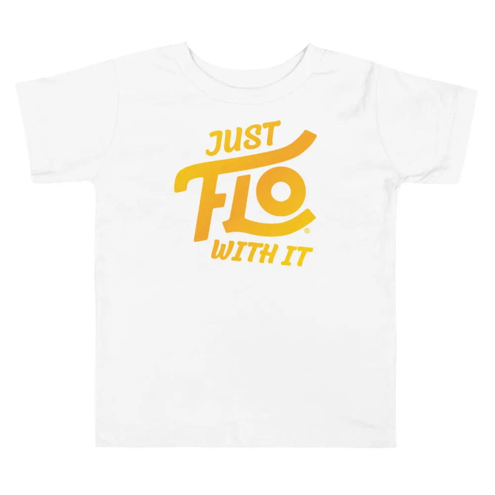 Just FLO With It Toddler Tee (Gold Edition)