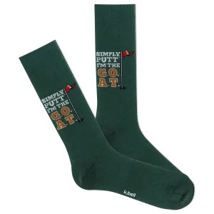 K.Bell Men's Simply Putt Crew Sock