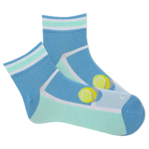 K.Bell Women's Tennis Court Ankle Sock