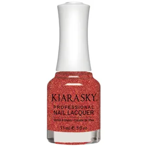 KIARA SKY / Lacquer Nail Polish - Pink & Boujee N5040 15ml.