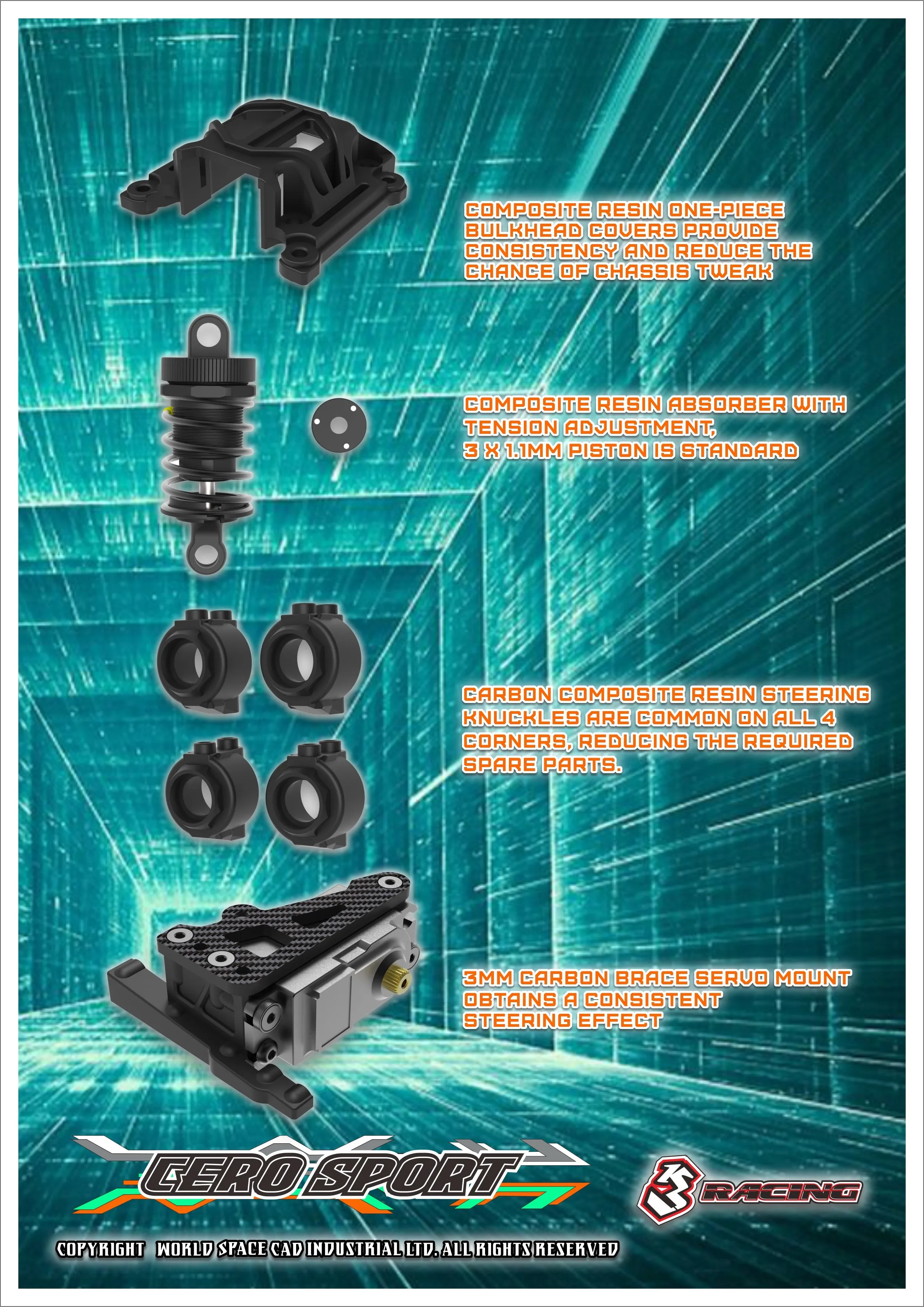 KIT-CERO SPORT 3RACING Cero Ultra Sport