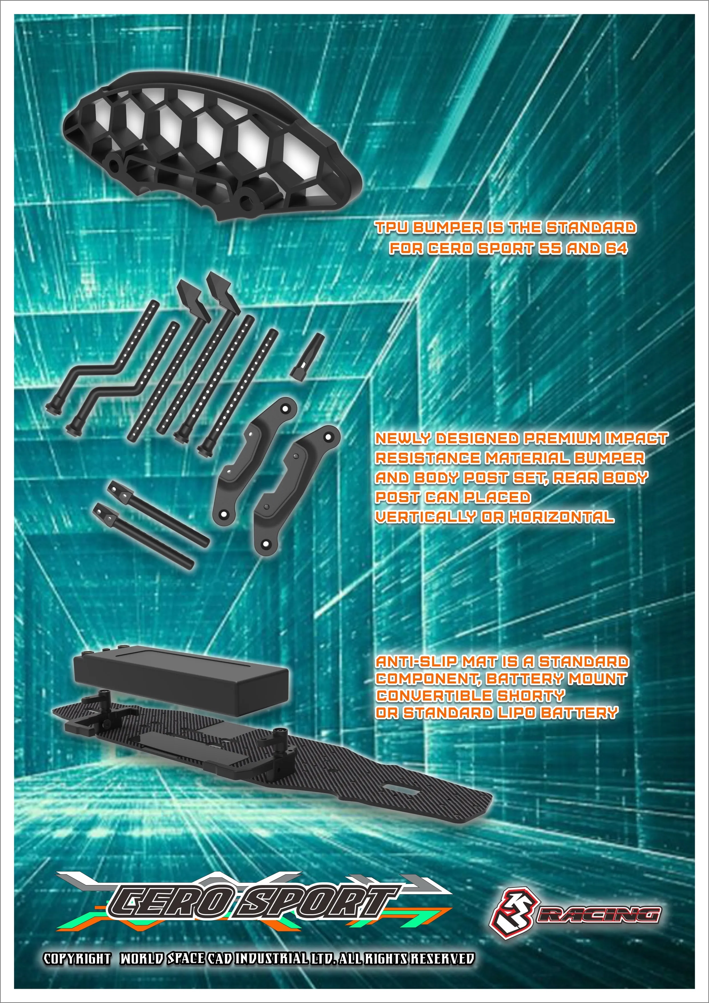 KIT-CERO SPORT 3RACING Cero Ultra Sport