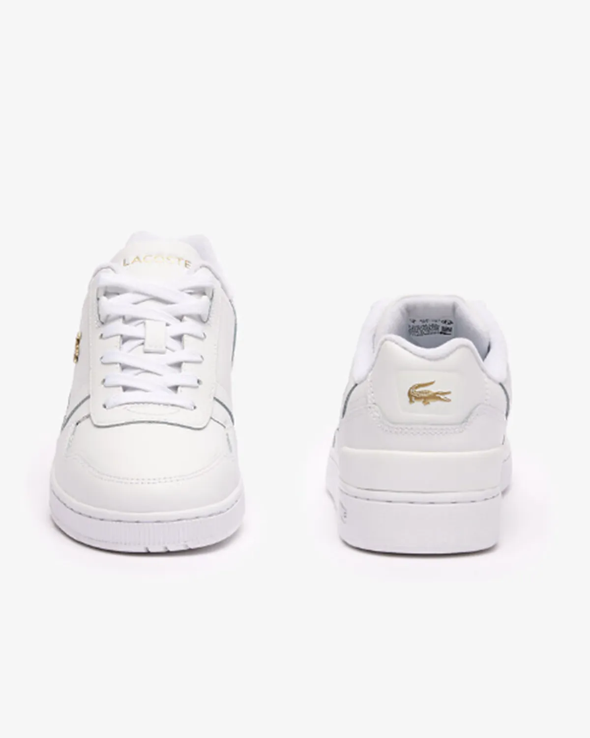 Lacoste T-Clip Sneaker - White/Gold