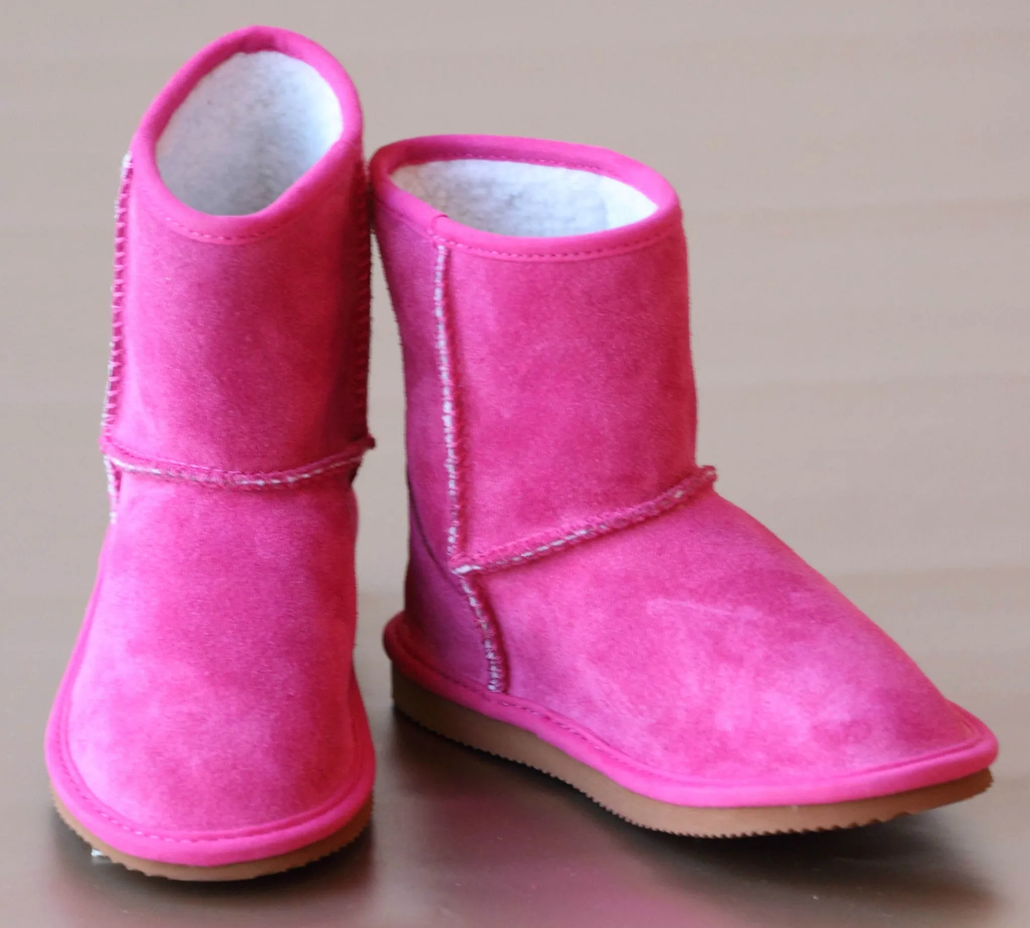 L'Amour Girls Faux Shearling Boot