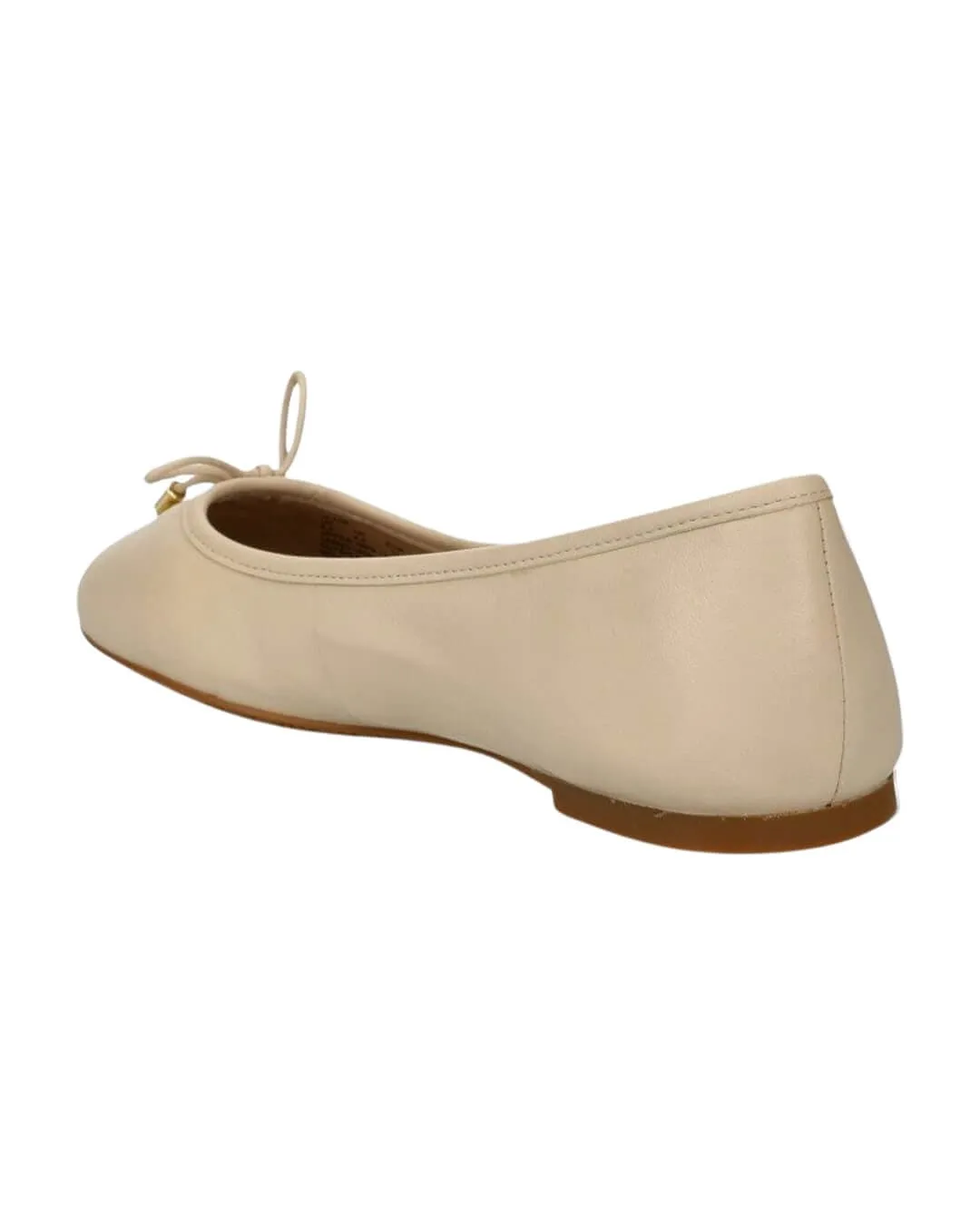 Lauren By Ralph Lauren Jayna Beige Flat Ballet Shoes