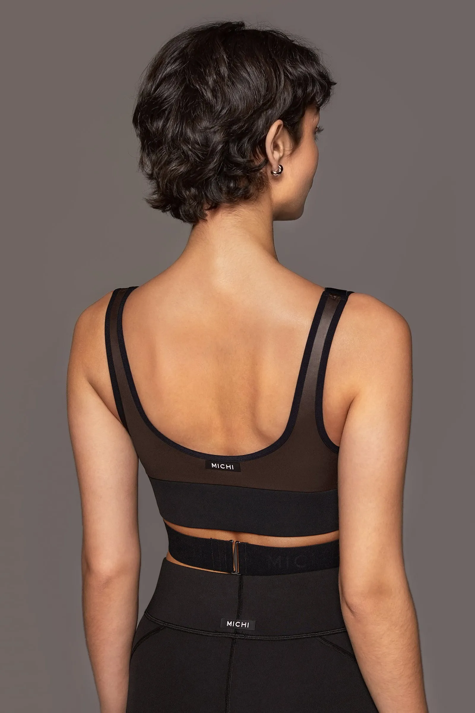 Le Mans Gloss Longline Bra
