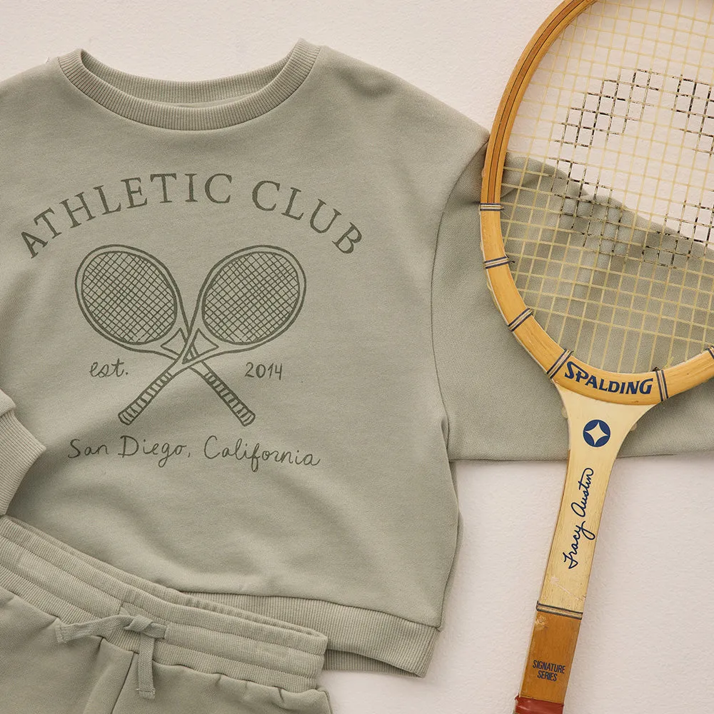 Legend Sweatshirt & Sweat Shorts Set | Athletic Club