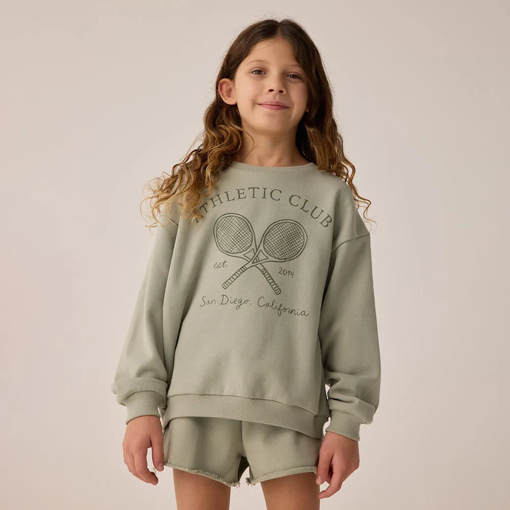 Legend Sweatshirt & Sweat Shorts Set | Athletic Club
