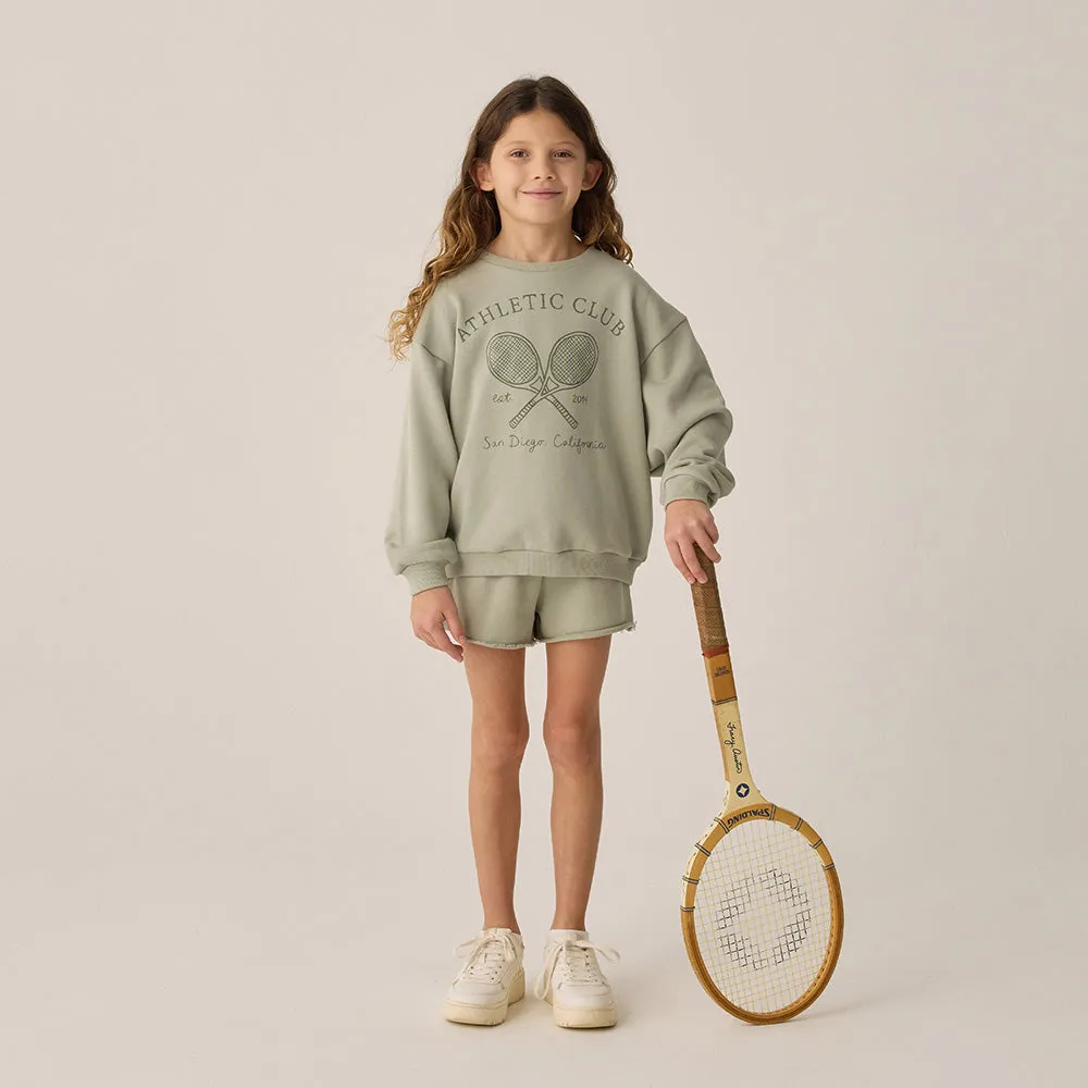 Legend Sweatshirt & Sweat Shorts Set | Athletic Club
