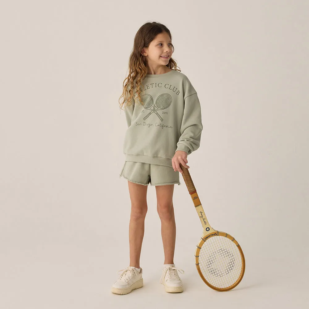 Legend Sweatshirt & Sweat Shorts Set | Athletic Club